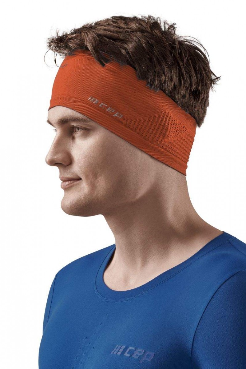 Повязка на голову CEP универсальная CB942U Оранжевый купить в OrtoMir24
